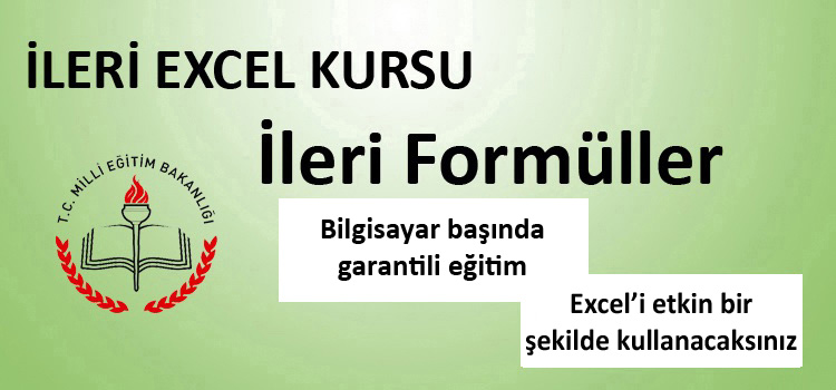 ileri excel kursu